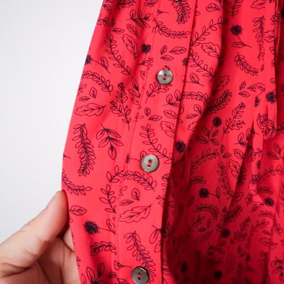 Universal Thread Womens Dress Size Large Pink Floral Vacation Italy Feminine - Picture 8 of 10